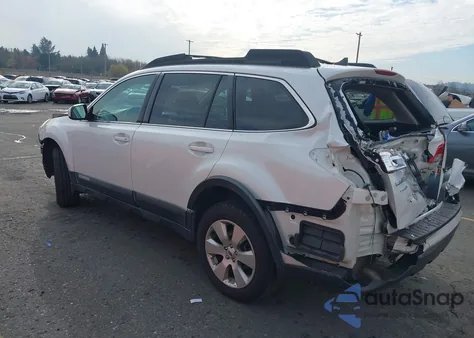 2011 Subaru Outback 3.6R Limited из США, поврежденный, VIN 4S4BRDLC6B2439654